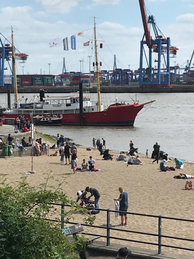 Ferienwohnung Schoenwaelder Mit Kleiner Terrasse Und Wall Box Buxtehude Eksteriør billede